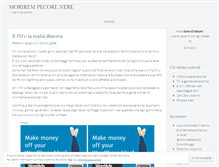 Tablet Screenshot of morirempecorenere.wordpress.com