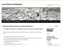 Tablet Screenshot of localwebsolutions.wordpress.com