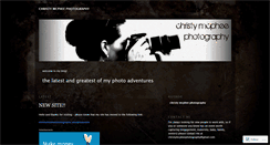 Desktop Screenshot of christymcpheephotography.wordpress.com
