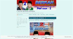 Desktop Screenshot of calonbupatijepara.wordpress.com