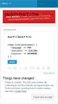 Mobile Screenshot of inspirationspam.wordpress.com