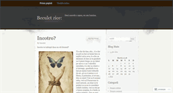 Desktop Screenshot of beculet.wordpress.com