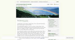 Desktop Screenshot of livingrainbowcolor.wordpress.com