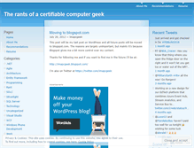 Tablet Screenshot of imapcgeek.wordpress.com
