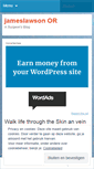 Mobile Screenshot of jameslawsons.wordpress.com