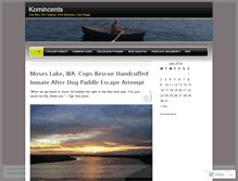 Tablet Screenshot of komincents.wordpress.com