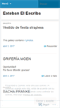 Mobile Screenshot of estebanelescriba.wordpress.com