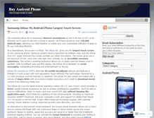 Tablet Screenshot of buyandroidphone.wordpress.com