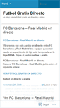 Mobile Screenshot of futbolgratisdirecto.wordpress.com