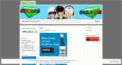 Desktop Screenshot of marcuszilla.wordpress.com