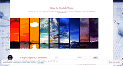 Desktop Screenshot of fixingfractallywrong.wordpress.com