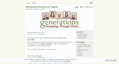 Desktop Screenshot of donelsoncoc.wordpress.com
