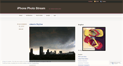 Desktop Screenshot of iphonephotostream.wordpress.com