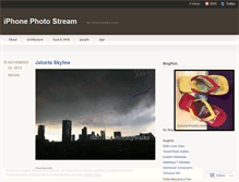 Tablet Screenshot of iphonephotostream.wordpress.com