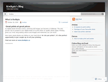 Tablet Screenshot of kwikpix.wordpress.com