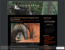 Tablet Screenshot of okapia.wordpress.com