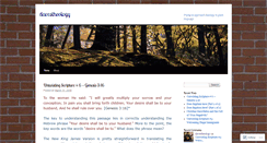 Desktop Screenshot of davestheology.wordpress.com