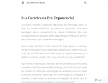 Tablet Screenshot of joaoflorenciobastos.wordpress.com