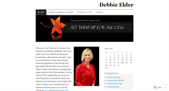 Desktop Screenshot of debbieelder.wordpress.com