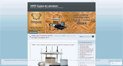 Desktop Screenshot of impeeequiposlab.wordpress.com