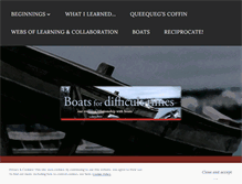 Tablet Screenshot of boats4difficulttimes.wordpress.com