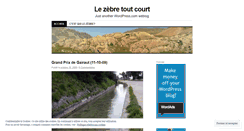 Desktop Screenshot of lezebretoutcourt.wordpress.com