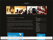 Tablet Screenshot of eargasms.wordpress.com