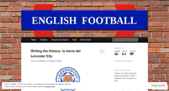 Desktop Screenshot of englishfootballstation.wordpress.com