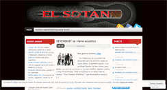 Desktop Screenshot of elsotanofm.wordpress.com