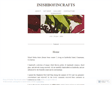 Tablet Screenshot of inishbofincrafts.wordpress.com