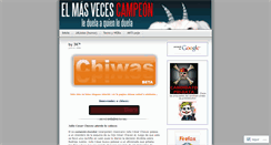 Desktop Screenshot of chiwas.wordpress.com