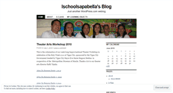 Desktop Screenshot of ischoolsapabella.wordpress.com