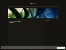 Tablet Screenshot of fatalsync.wordpress.com