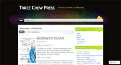 Desktop Screenshot of 3crowpress.wordpress.com