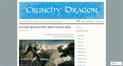 Desktop Screenshot of crunchydragon.wordpress.com