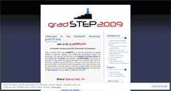 Desktop Screenshot of gradstep.wordpress.com