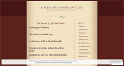 Desktop Screenshot of georgepoetry.wordpress.com