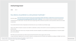 Desktop Screenshot of mohammgrasser.wordpress.com