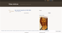 Desktop Screenshot of misticavita.wordpress.com