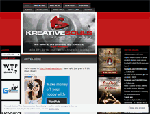 Tablet Screenshot of kreativesouls.wordpress.com