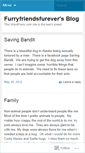 Mobile Screenshot of furryfriendsfurever.wordpress.com