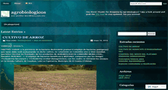 Desktop Screenshot of agrobiologicos.wordpress.com