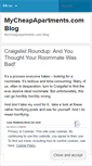 Mobile Screenshot of mycheapapartments.wordpress.com