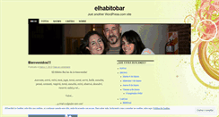 Desktop Screenshot of elhabitobar.wordpress.com