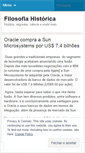 Mobile Screenshot of filosofiahistorica.wordpress.com