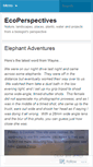 Mobile Screenshot of ecoperspectives.wordpress.com