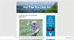 Desktop Screenshot of blueridgebluecollargirl.wordpress.com