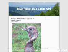 Tablet Screenshot of blueridgebluecollargirl.wordpress.com