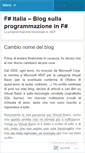 Mobile Screenshot of fsharpitalia.wordpress.com