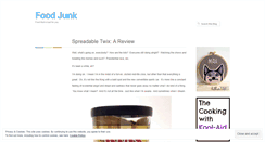 Desktop Screenshot of foodjunk.wordpress.com